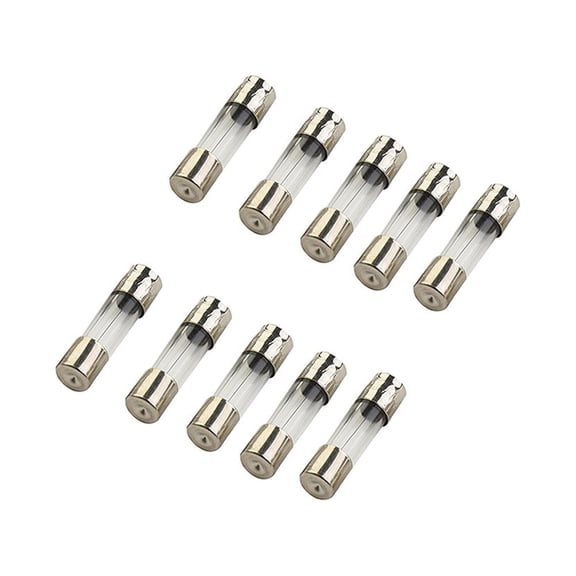 100Pcs - Glass Fuse 5Mm X 20Mm Fast Blow 250V / Select From 0.2A To 20A Electric YIWEI