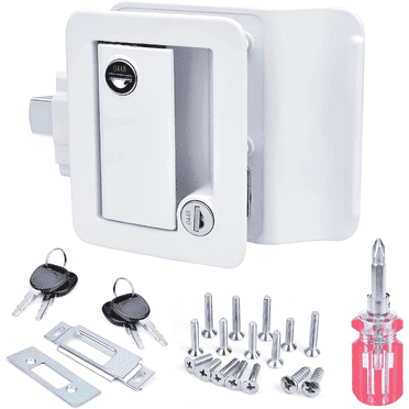 "RV" Entry Door Lock with Deadbolt and Keys for Camper Travel Trailer