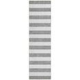 thumbnail image 2 of Addison Rugs Chantille Indoor/Outdoor Transitional Stripes Gray Washable Runner Rug, 2'3" x 7'6", 2 of 6