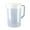 white, variant on Large Capacity Plastic Cold Water Kettle, Household Beverage Pitcher, Large Capacity Water Pitcher Jug Plastic Straining Gallon Pitcher,For Refrigerator Clear 2500ml