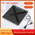 thumbnail image 1 of 7 in 1 USB 3.0 CD DVD Burner Type C External CD DVD Optical Drive USB, 1 of 6