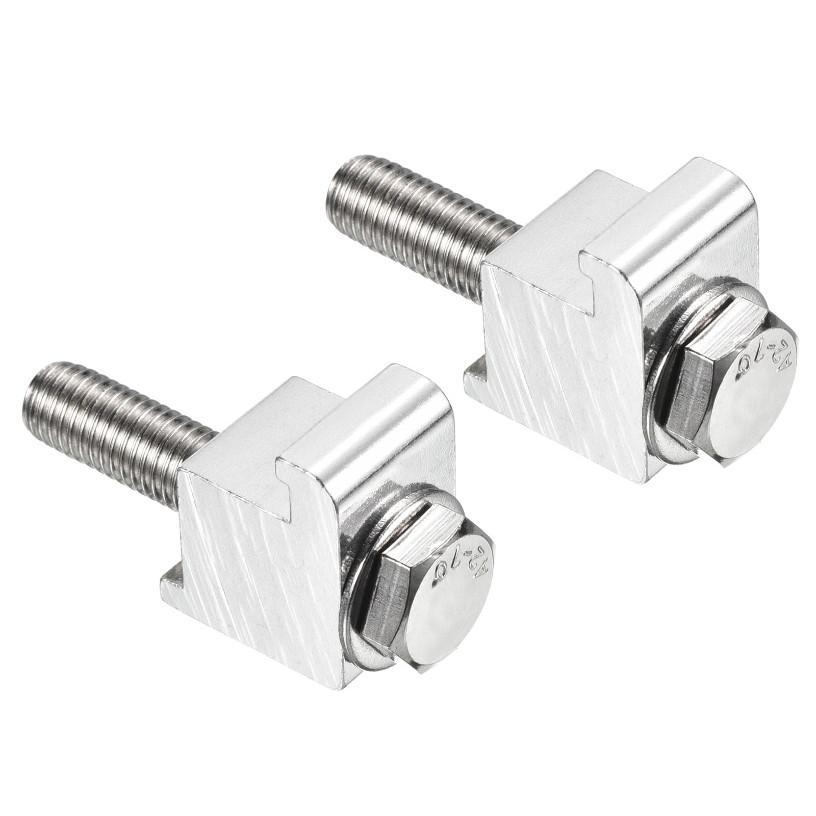 Uxcell M12 Claw Clamp, 2 Pack Aluminum Alloy Durable C Shape Vacuum