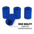 thumbnail image 5 of Subdued American USA Flag Black White Military Tactical Tire Rim Wheel Aluminum Valve Stem Caps - Blue, 5 of 8