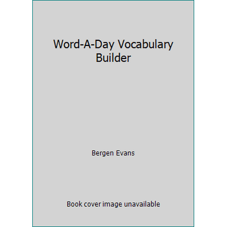 Word-A-Day Vocabulary Builder [Mass Market Paperback - Used]