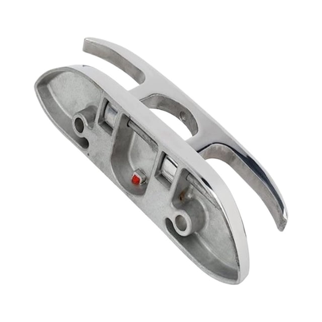 Boat Folding Cleat Dock Deck Flip Up Flush Mount Boat Cleat Mooring Rope Stainless Steel Marine Dock Cleats ,Long Lasting