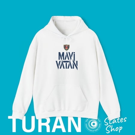 Mavi Vatan TDK Hoodie, Türk Deniz Kuvvetleri Kapüsonlu svetsört, Turan Devletleri Mavivatan, Turkic Marine outfit, Mavi Vatan Hoodie