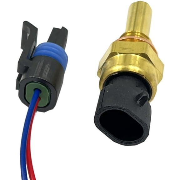Sucwinco 213-4514 213-4333 19236568 Engine Coolant Temperature Sensor with Pigtail Connector Compatible with Lacrosse Impala Express Silverado Suburban 1500 2500 Trailblazer Yukon Savana Saturn Vue