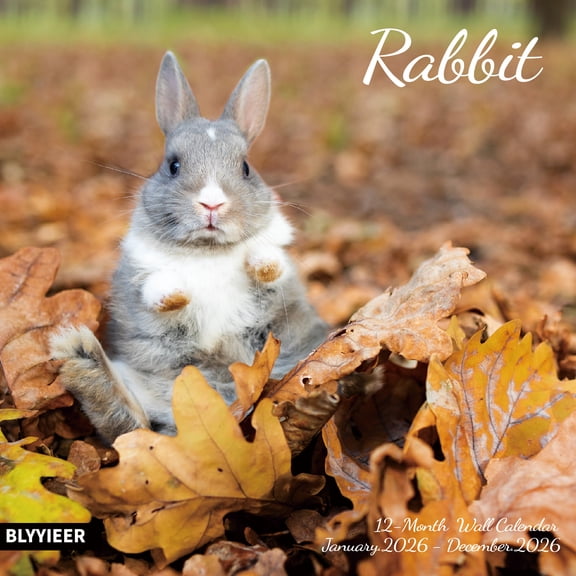 2026 Wall Calendar,Calendar 2026,Rabbit Monthly Wall Calendar, 12" x 24" Open,Family Planner Calendar, Home & Office Organizer,Hangable