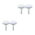 thumbnail image 3 of Raindrops 4 pcs Brass Bathtub Stopper With Flat Seal Bathroom Sink Hole Cover Metal Sink Stopper For Faucet Installation Cover And Kitchen Tap Cover, 3 of 8