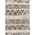thumbnail image 3 of 8â€™ x 11â€™ Cream Abstract Geo Diamonds Area Rug, 3 of 9