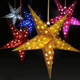 thumbnail image 4 of 30cm estrella de papel de Navidad hogar encantador DIY estrellas Navidad cadena colgante estrella decoración para fiesta de Navidad adornos de árbol, 4 of 4