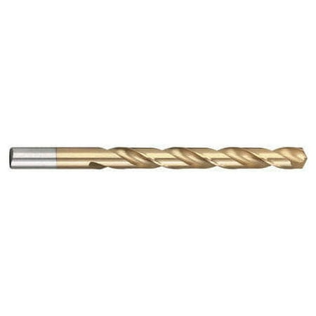 UPC: 0887861021555 | #25 Tin Coated Jobber Length Drill Bit DWDTN25