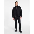 thumbnail image 3 of Ozark Trail Men's and Big Men's Mid-Weight Puffer Jacket, Black Soot, Sizes S-3XL, 3 of 6