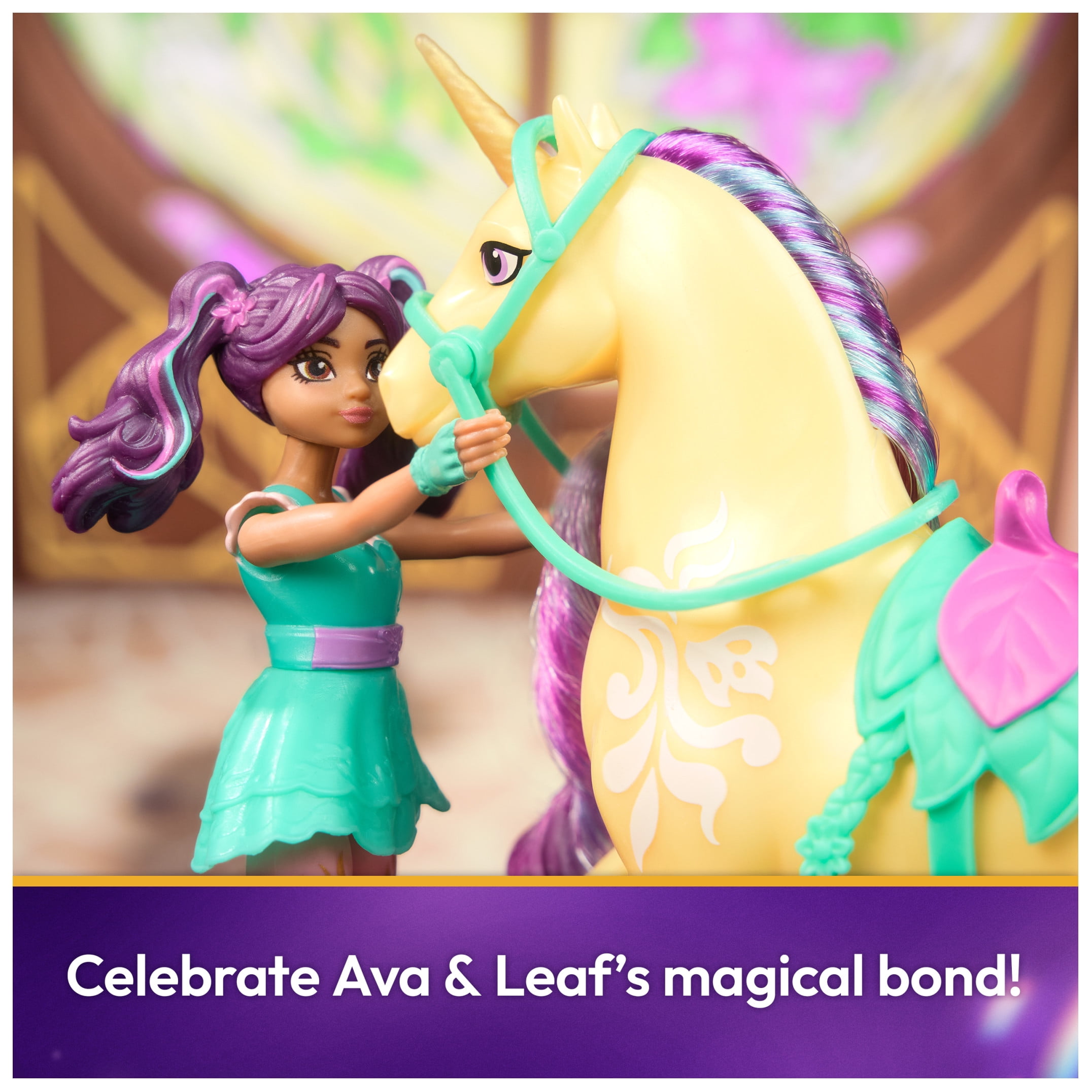 Unicorn Academy, Ava & Leaf with 2 Riding Accessories, Toys for Girls Ages 4+  (图5) Unicorn Academy, Ava & Leaf with 2 Riding Accessories, Toys for Girls Ages 4+  (图5)