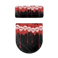 thumbnail image 5 of HELLHERO Spider web Toilet Cover Set Elastic Edge Toilet Protector Cover & 2-Piece for Bathroom Home Comfort Dust-Proof Fits All Toilet Shapes, 5 of 8