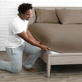 thumbnail image 2 of Bare Home Fitted Bottom Sheet Premium 1800 Ultra-Soft Wrinkle Resistant Microfiber, Hypoallergenic, Deep Pocket (Queen, Taupe), 2 of 4