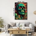 thumbnail image 2 of 500-piece Skull Psychedelic Aesthetics: Color and Death Adult Wooden Puzzle, Intellectual Challenge, Stress-Relieving Puzzle, Relaxing Family Activity, Decoration, Size: 20.5 x 15 in, 2 of 6