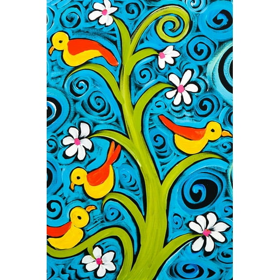 Party Of Four by Ben Mann Poster Print