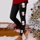 thumbnail image 2 of Leggings de Cintura Alta Gibobby para Mujer Pantalones de Entrenamiento Color Negro M, 2 of 5