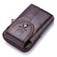 thumbnail image 4 of Riñonera Riñonera de cuero para hombre, riñonera, riñonera, funda para teléfono con trabilla para ci BULLCAPTAIN Riñonera, 4 of 7