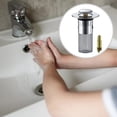thumbnail image 3 of Hair Removal and Clog Sink Plug for Kitchen and Shower Stainless Steel, 3 of 9