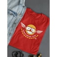 thumbnail image 3 of Street Racing Team - Retro Moto Racer Emoji Women's T-shirt, 3 of 4