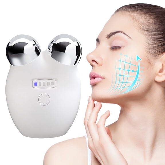 Microcurrent Facial Device, Intelligent Microsculpt Device for Face, Double Chin Reducer Machine, Anti-Aging, Face Lifting and Skin Tightening, USB Mini Rechargeable Face Sculpting Tool