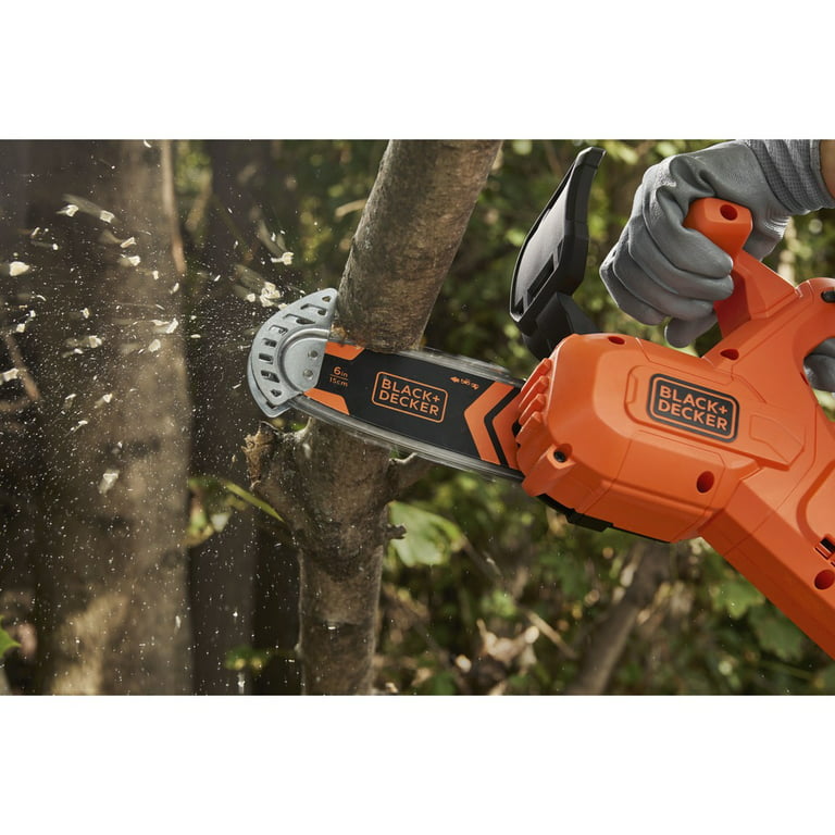 BLACK & DECKER 18-volt 8-in Battery Chainsaw (Battery and Charger