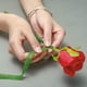 thumbnail image 2 of Cintas florales para envolver tallos de ramos, 15 rollos de cinta adhesiva para tallos de flores verdes (1 cm de ancho), 2 of 5