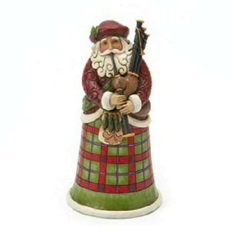 Jim Shore Christmas - Jim Shore Heartwood Creek Scottish Santa Creek Christmas Figurine 4018857 New