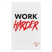 WORK HARDER - Motivational Gym Towel