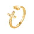 thumbnail image 1 of DPTALR Luxury Shiny Jewelry Full Diamond Rings Wedding Bridal Rings Promise Rings, 1 of 3