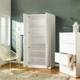 thumbnail image 5 of Klair Living Mia 6-Shelf Contemporary Engineered Wood Tall Shoe Cabinet in White, 5 of 6