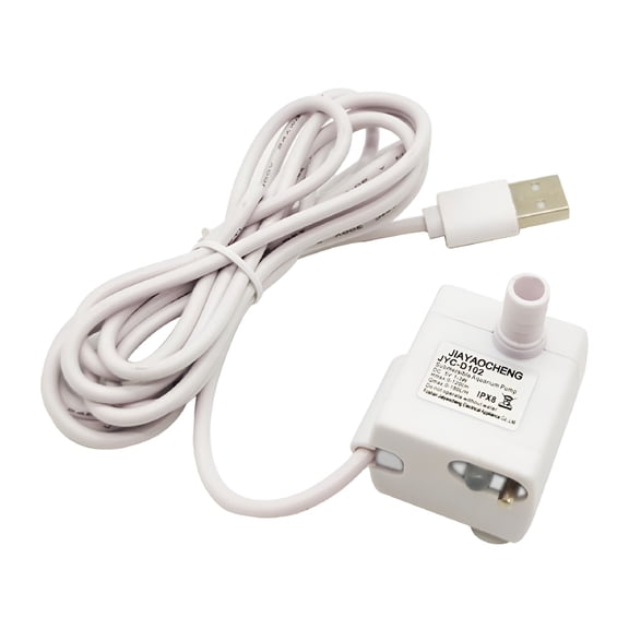 ACDANC Cat Water Fountain Pump, Fountain Pump Motor, Drinking Fountain Cat Water Dispenser Replenishment - With light