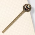 thumbnail image 4 of Halloween bats Book Mark: Lace Bookmark in Antique Bronze - Gift for Readers and Book Lovers, 4 of 5