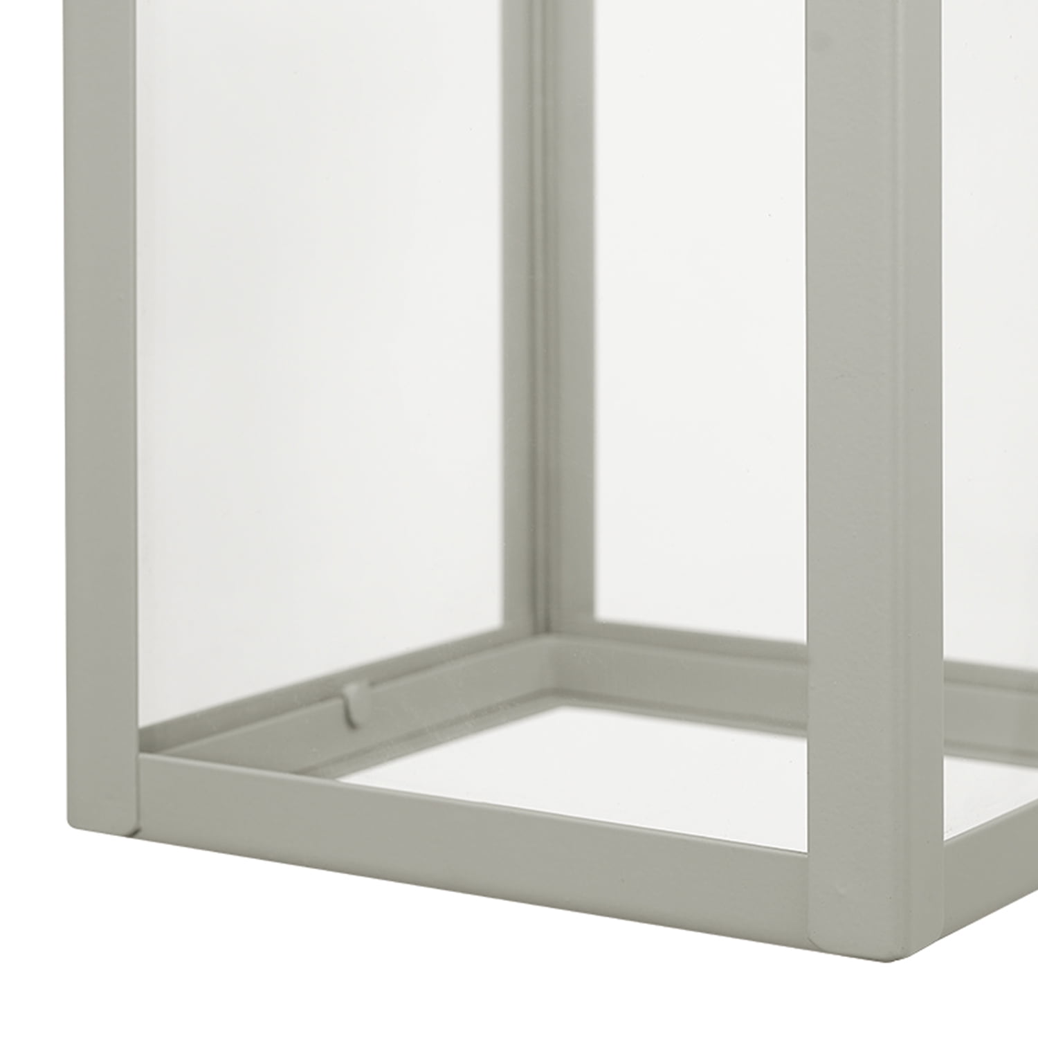 Globe Electric 1-Light Matte Gray Outdoor Indoor Wall Sconce Clear Glass Shade