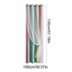 thumbnail image 3 of CREATITOY 39.4x51.2In Gradient Stripe Double-Layer Blackout Curtain Home Decor, 3 of 6