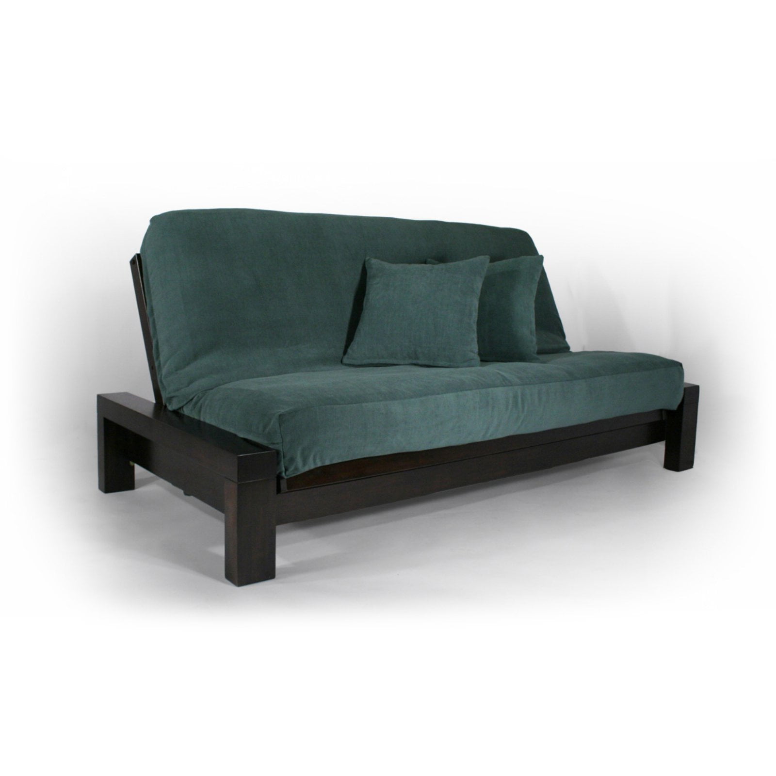 Strata Rockwell Wall Hugger Futon Frame Black Walnut