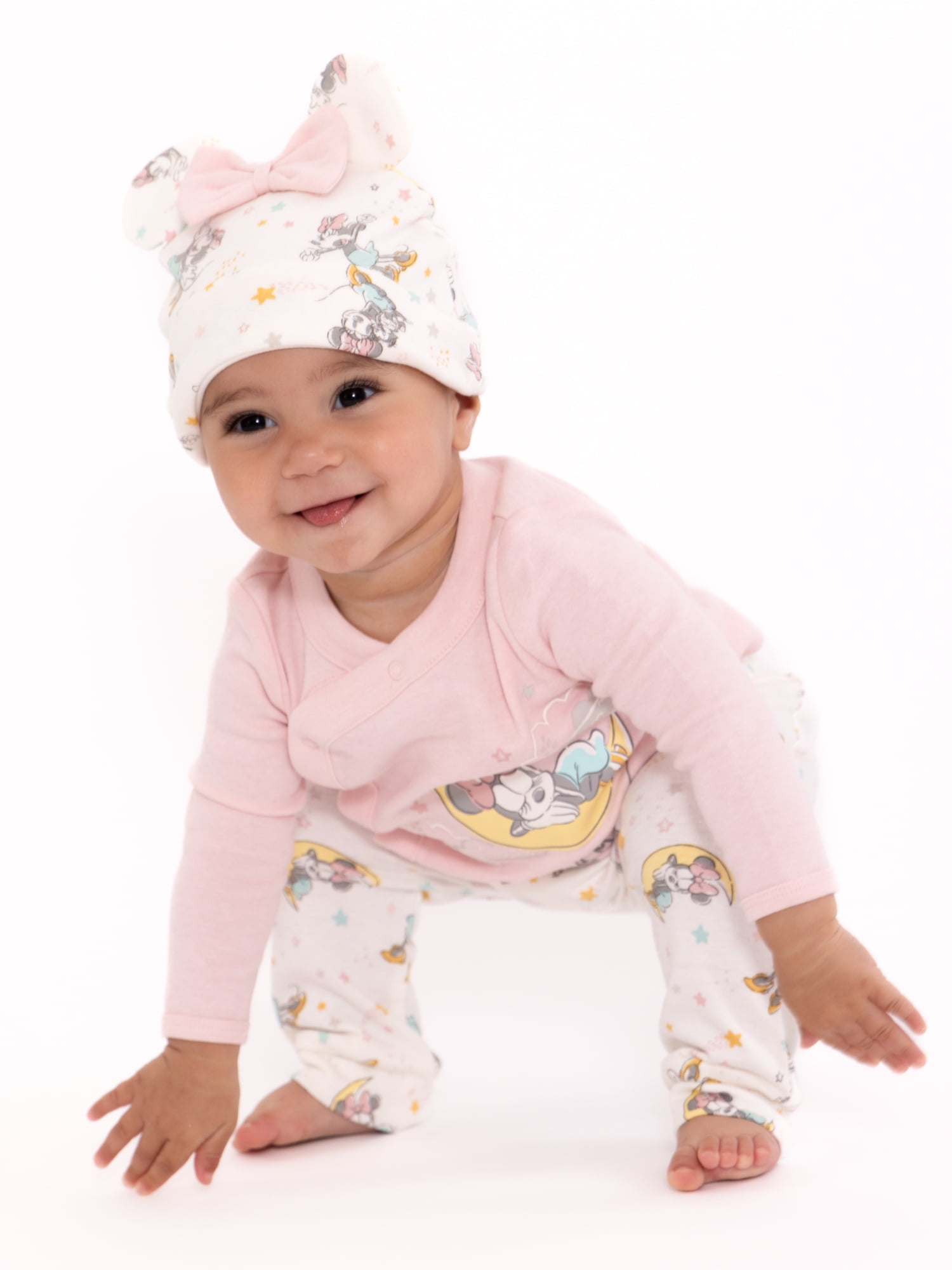 Disney Baby Wishes + Dreams Character Baby Take Me Home Set, 3-Piece, Sizes Preemie-9 Months