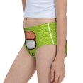 thumbnail image 7 of Pofeuu Fresh Sushi Print Soft Cotton Underwear Girls'Briefs Soft Undies, 7 of 7