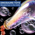 thumbnail image 4 of Misterolina DinosaurBubblesGunMachineBubbleBlowerToyforChildrensFun, 4 of 7