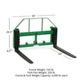thumbnail image 5 of Titan Attachments Pallet Fork Frame with Receiver Hitch and Fork Blades 60", 5 of 8
