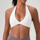 thumbnail image 5 of Mujeres de Color Sólido Cuatro Filas Ajustable Inalámbrico Sujetador sin Costuras de la Espalda Y la Colección de Pecho Yoga Deportes Sujetadores para Mujeres, 5 of 7
