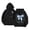 Black, variant on Women Sweatshirts Women's Hoodie Sweatshirt with Pocket for Everyday Comfort and Casual Style Black S