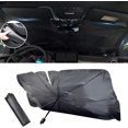 thumbnail image 1 of La visera del parabrisas, el último nano reflector frío de cristal de hielo, protege el automóvil del sol. La visera tipo paraguas es aplicable a la instalación universal de la mayoría de los automóvi, 1 of 4