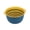 Blue, variant on FXMLRLK 2 in 1 Kitchen Colander with Bowl Strainer Set, Nesting Capacity Plastic Food Strainer for Pasta, Vegetables and Fruits Washing Draining Basket, Space Saving, BPA Free(Gray)