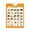 A, variant on Educational Puzzle Toy for Kids Interactive Wall Poster for English Spanish Learning with Songs Letters Numbers Animal Vocabulary and Piano Accompaniment to Early Language Skills