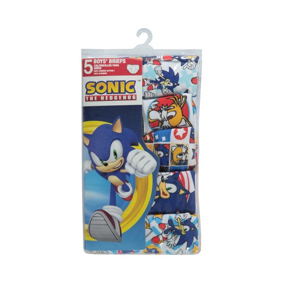 Sonic the Hedgehog Boys 5pk Briefs