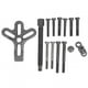 thumbnail image 4 of Kit de extractor de volante de 13 piezas, herramienta de reparación de automóviles, polea de engranaje equilibrador armónico, 4 of 15