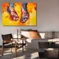 thumbnail image 6 of Abstract Art Modern Decorative Painting Foot Framed Canvas Poster Bedroom Decor Sports Landscape Office Room Decor Gift,Frame-style,28×41inch (70×105cm), 6 of 8